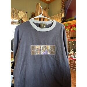 Vintage 90s American Colors Reggae Hip Hop Long Sleeve T-Shirt Size Large Art